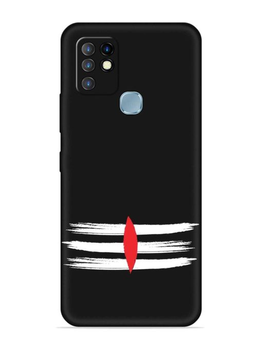 Mahadev Tilak Vector Embossed Soft Silicone Case for Infinix Hot 10