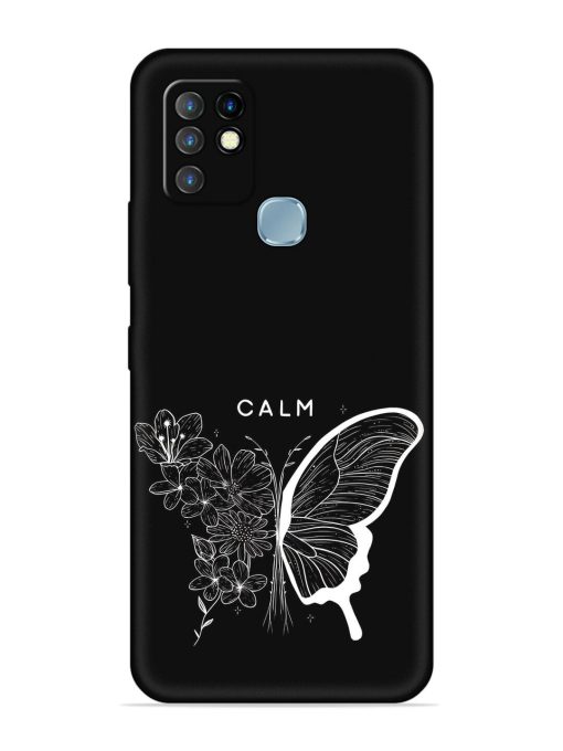 Calm Embossed Soft Silicone Case for Infinix Hot 10