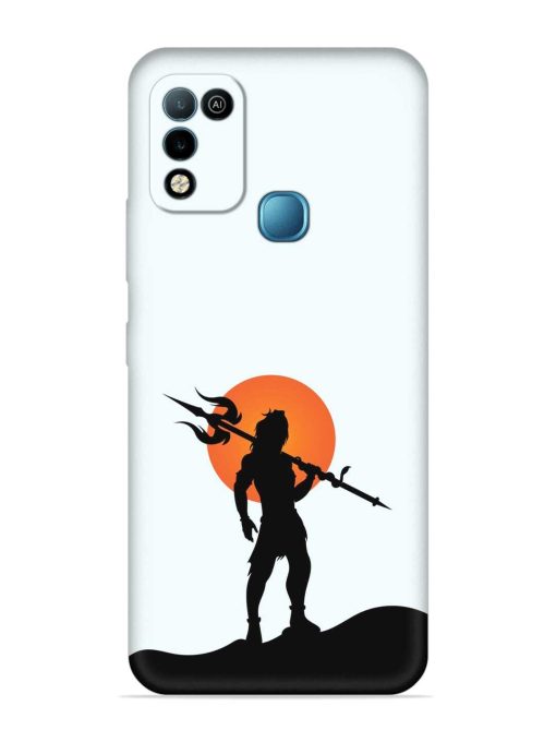 Lord Mahadev Trendy Embossed Soft Silicone Case for Infinix Hot 10 Play Zapvi