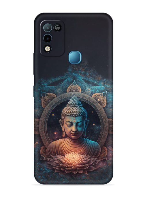 Gautam Buddha Embossed Soft Silicone Case for Infinix Hot 10 Play Zapvi