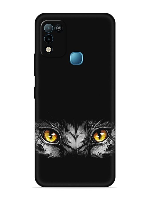 Scary Eye Embossed Soft Silicone Case for Infinix Hot 10 Play Zapvi