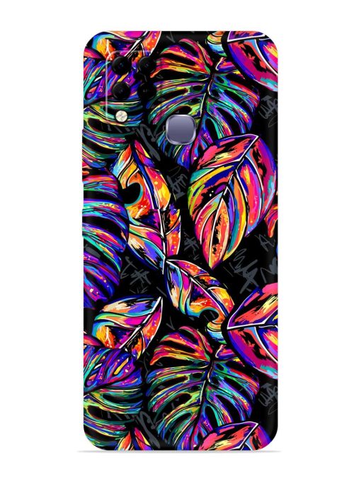 Tropical Seamless Vector Embossed Soft Silicone Case for Infinix Hot 10S