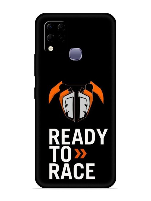 Ready To Race Embossed Soft Silicone Case for Infinix Hot 10S