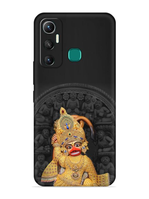 Indian Gold Hanuman Embossed Soft Silicone Case for Infinix Hot 11 (2021) Zapvi