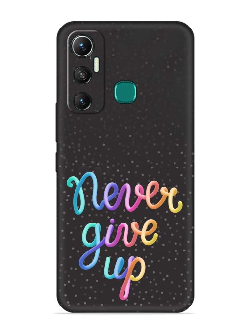 Colorful Stylized Rainbow Embossed Soft Silicone Case for Infinix Hot 11 (2021) Zapvi