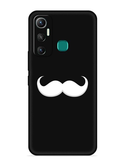 Mustache Vector Embossed Soft Silicone Case for Infinix Hot 11 (2021) Zapvi