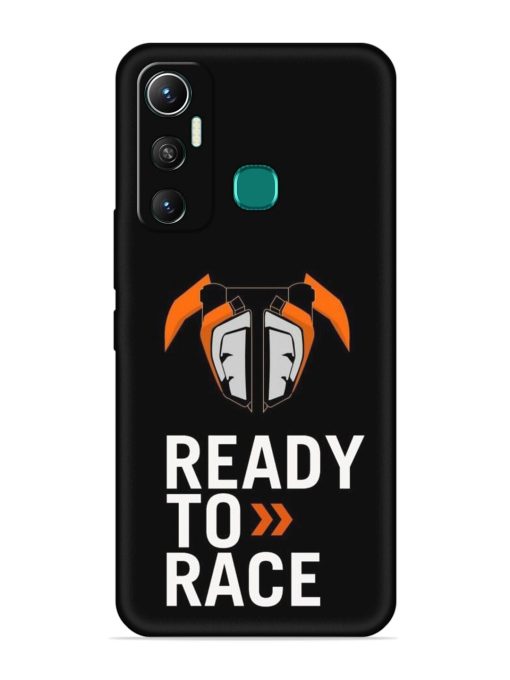 Ready To Race Embossed Soft Silicone Case for Infinix Hot 11 (2021) Zapvi