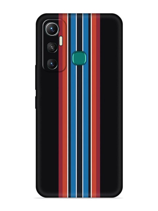 Vertical Strips Embossed Soft Silicone Case for Infinix Hot 11 (2021) Zapvi