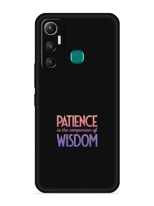 Patience Is The Embossed Soft Silicone Case for Infinix Hot 11 (2021) Zapvi