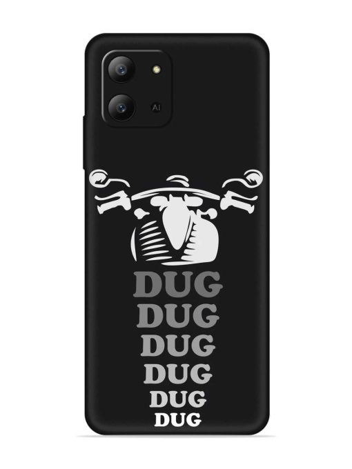 Dug Dug Dug Embossed Soft Silicone Case for Infinix Hot 11 (2022) Zapvi