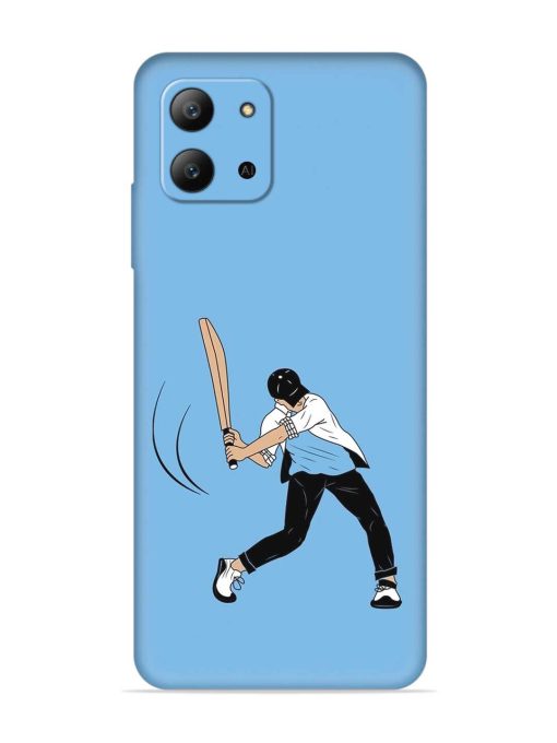 Cricket Gully Boy Embossed Soft Silicone Case for Infinix Hot 11 (2022) Zapvi