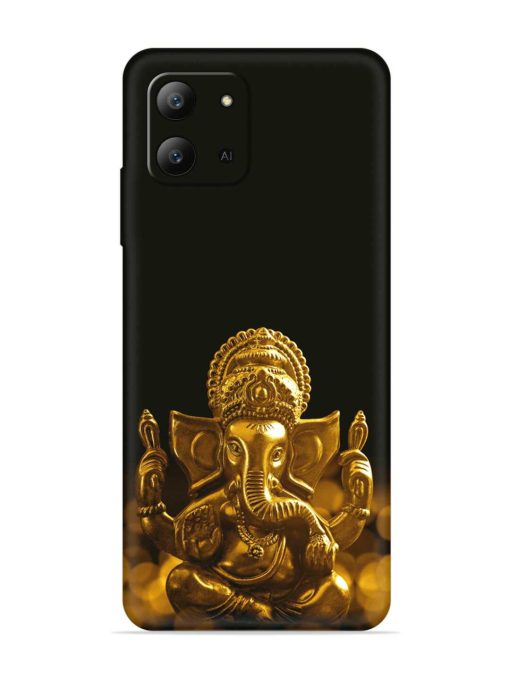 Lord Ganesha Indian Festival Embossed Soft Silicone Case for Infinix Hot 11 (2022) Zapvi