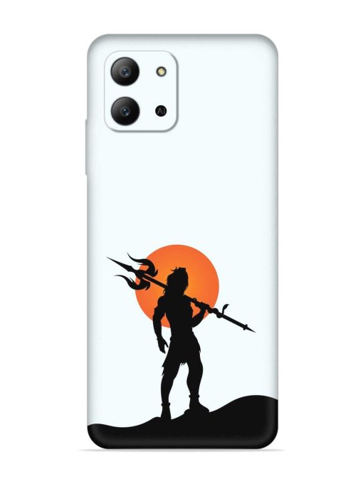 Lord Mahadev Trendy Embossed Soft Silicone Case for Infinix Hot 11 (2022) Zapvi