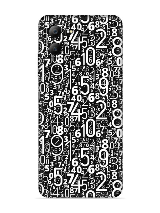 Many Numbers Different Embossed Soft Silicone Case for Infinix Hot 11 (2022) Zapvi