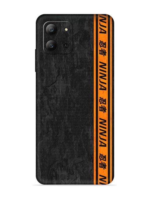 Ninja Srtips Embossed Soft Silicone Case for Infinix Hot 11 (2022) Zapvi