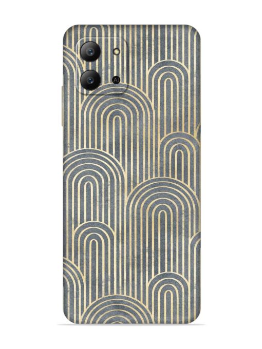 Art Deco Style Embossed Soft Silicone Case for Infinix Hot 11 (2022)