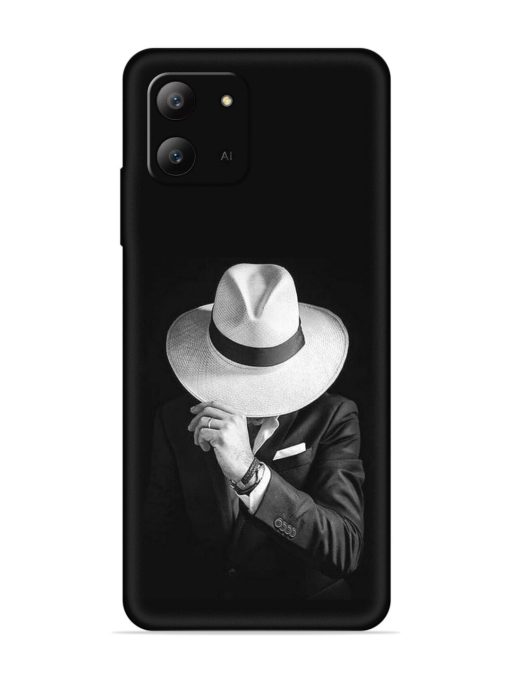 Men Under Hat Embossed Soft Silicone Case for Infinix Hot 11 (2022) Zapvi