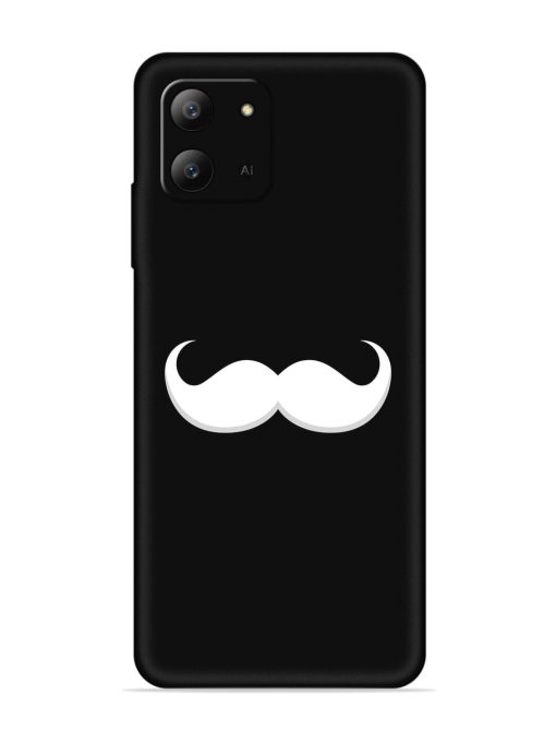 Mustache Vector Embossed Soft Silicone Case for Infinix Hot 11 (2022) Zapvi