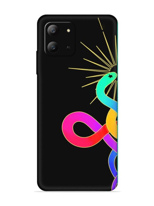 Art Geometric Abstraction Embossed Soft Silicone Case for Infinix Hot 11 (2022)