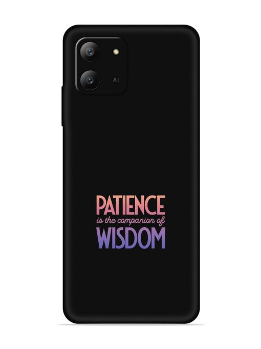 Patience Is The Embossed Soft Silicone Case for Infinix Hot 11 (2022)