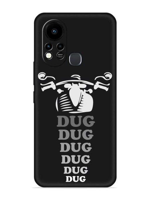 Dug Dug Dug Embossed Soft Silicone Case for Infinix Hot 11S