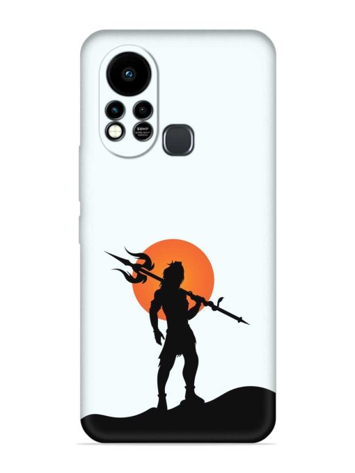 Lord Mahadev Trendy Embossed Soft Silicone Case for Infinix Hot 11S Zapvi