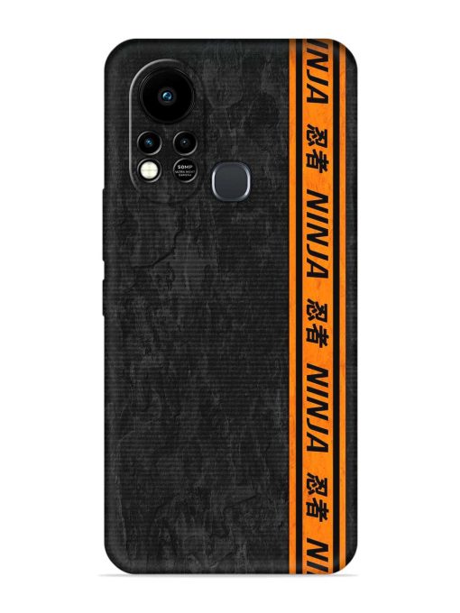 Ninja Srtips Embossed Soft Silicone Case for Infinix Hot 11S Zapvi