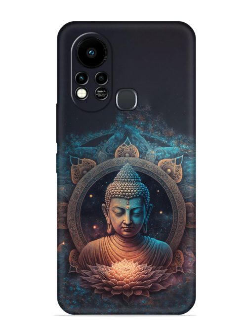 Gautam Buddha Embossed Soft Silicone Case for Infinix Hot 11S Zapvi