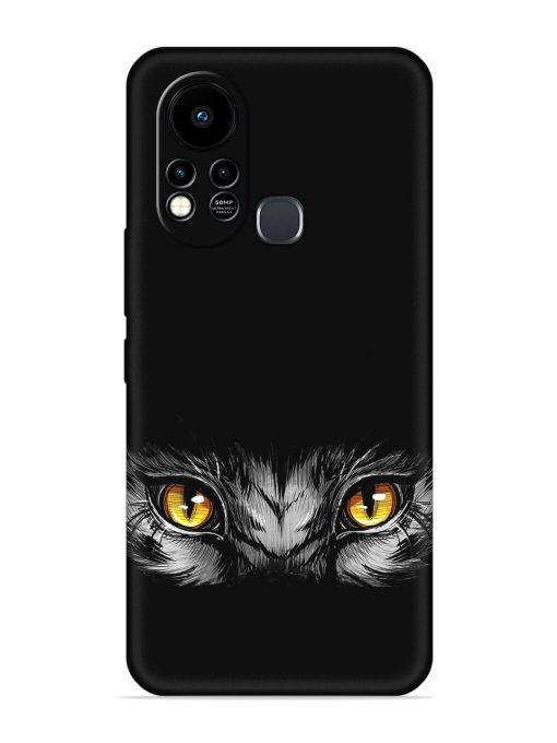 Scary Eye Embossed Soft Silicone Case for Infinix Hot 11S