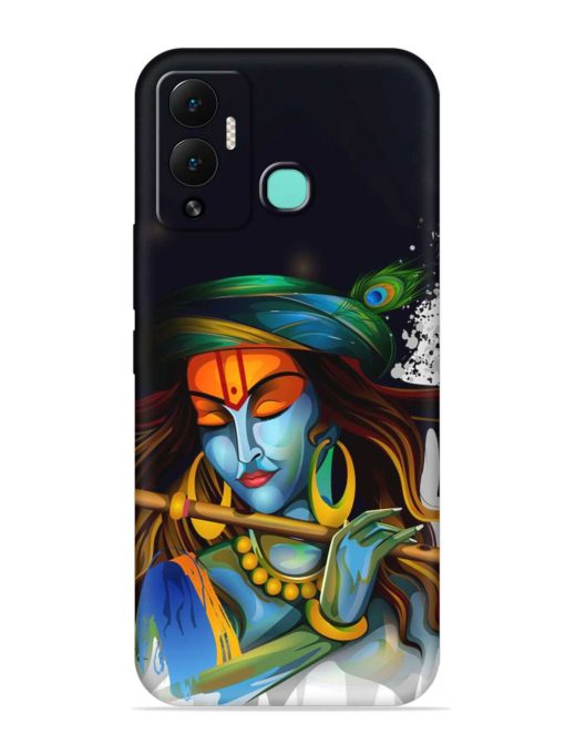 Krishna Art Embossed Soft Silicone Case for Infinix Hot 12 Play Zapvi