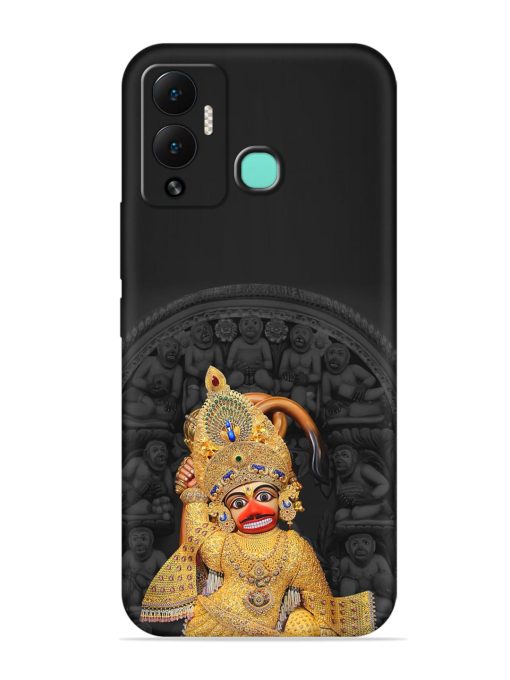 Indian Gold Hanuman Embossed Soft Silicone Case for Infinix Hot 12 Play Zapvi