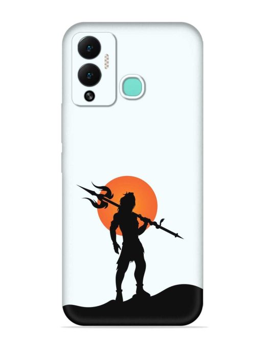 Lord Mahadev Trendy Embossed Soft Silicone Case for Infinix Hot 12 Play Zapvi