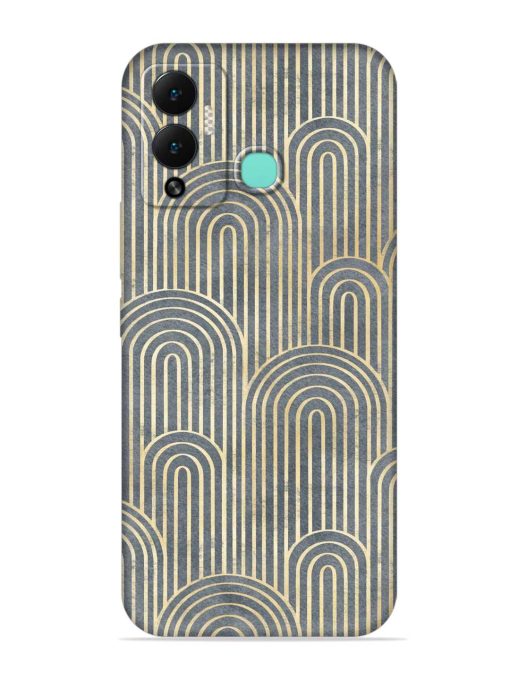 Art Deco Style Embossed Soft Silicone Case for Infinix Hot 12 Play Zapvi