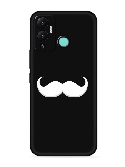 Mustache Vector Embossed Soft Silicone Case for Infinix Hot 12 Play Zapvi