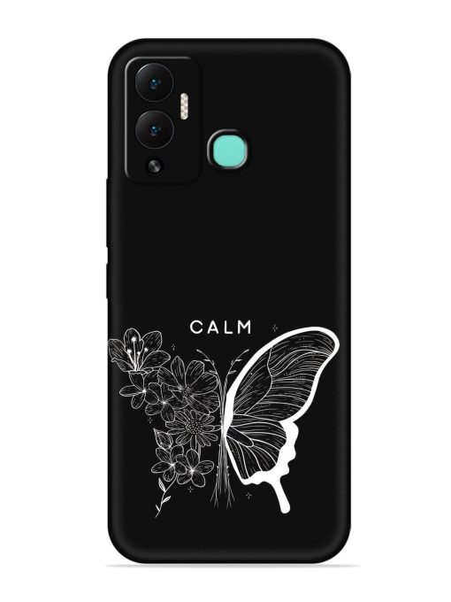 Calm Embossed Soft Silicone Case for Infinix Hot 12 Play Zapvi