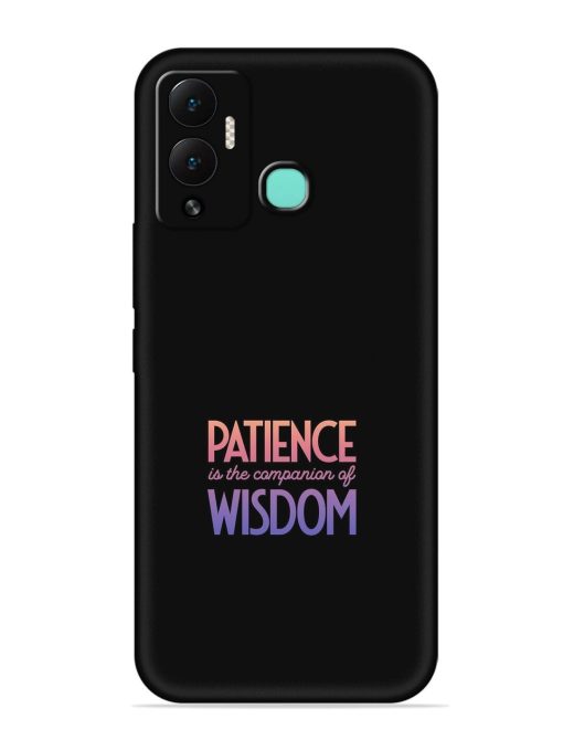 Patience Is The Embossed Soft Silicone Case for Infinix Hot 12 Play