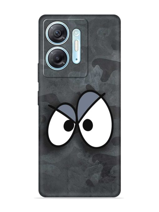 Big Eyes Night Mode Embossed Soft Silicone Case for Infinix Hot 30 (5G)