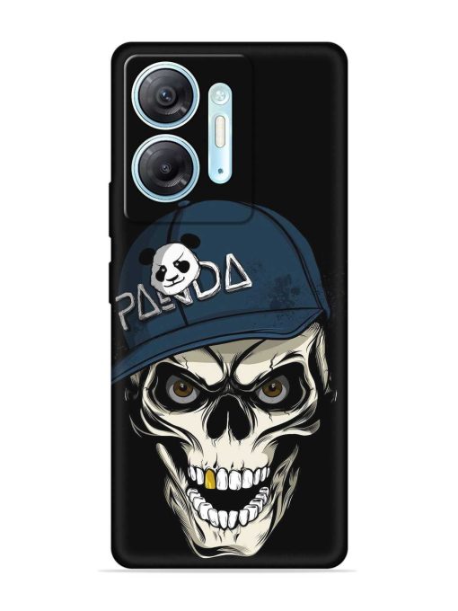 Panda Skull Embossed Soft Silicone Case for Infinix Hot 30 (5G)