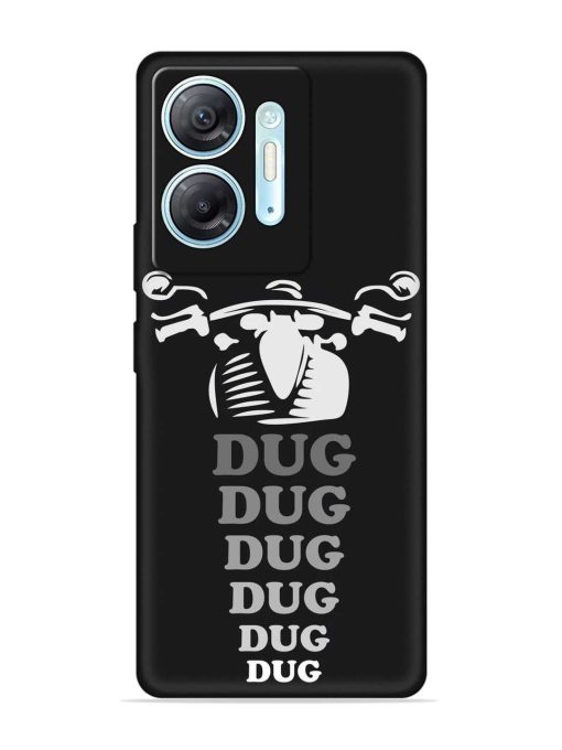 Dug Dug Dug Embossed Soft Silicone Case for Infinix Hot 30 (5G) Zapvi