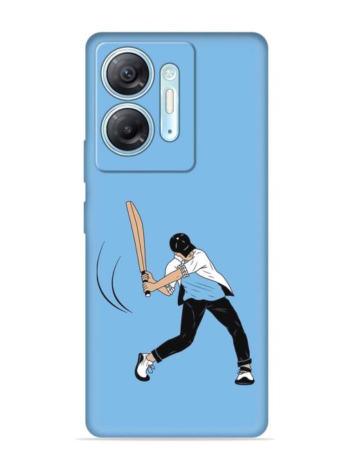 Cricket Gully Boy Embossed Soft Silicone Case for Infinix Hot 30 (5G) Zapvi