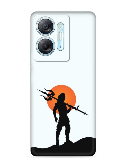 Lord Mahadev Trendy Embossed Soft Silicone Case for Infinix Hot 30 (5G)