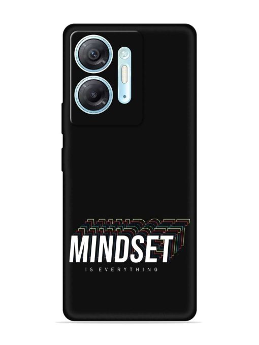 Mindset Everything Slogan Embossed Soft Silicone Case for Infinix Hot 30 (5G)