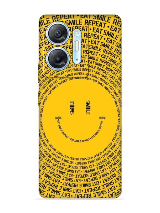 Smiley Embossed Soft Silicone Case for Infinix Hot 30 (5G)