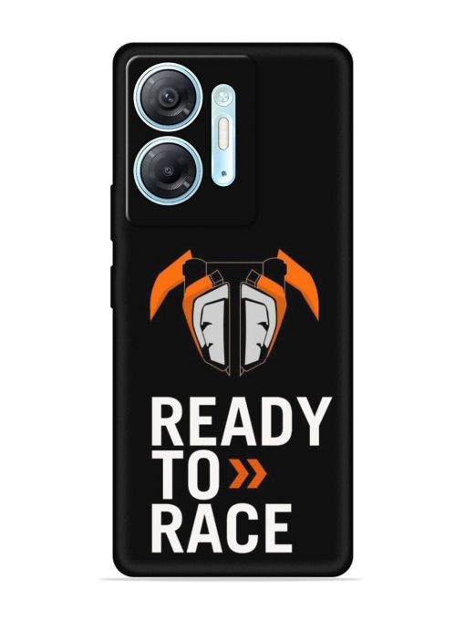 Ready To Race Embossed Soft Silicone Case for Infinix Hot 30 (5G) Zapvi