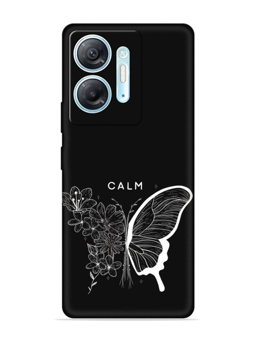 Calm Embossed Soft Silicone Case for Infinix Hot 30 (5G) Zapvi