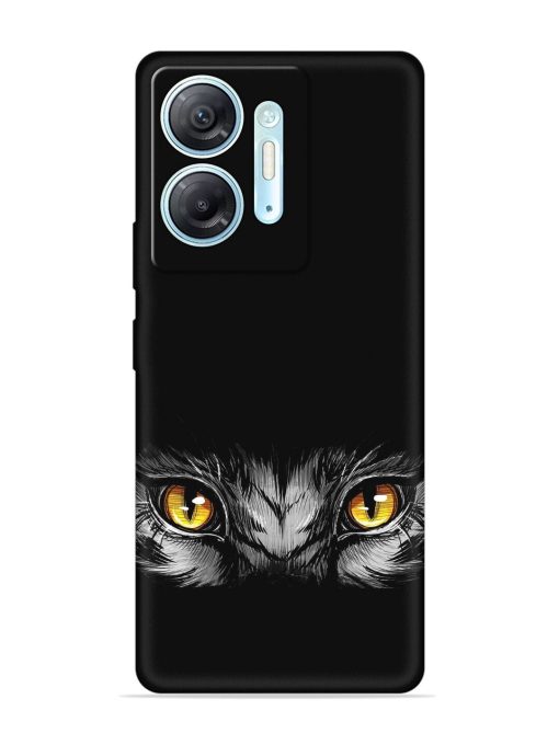 Scary Eye Embossed Soft Silicone Case for Infinix Hot 30 (5G)