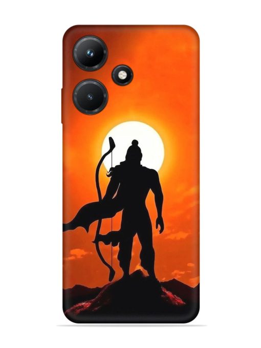 Shree Ram Embossed Soft Silicone Case for Infinix Hot 30I Zapvi