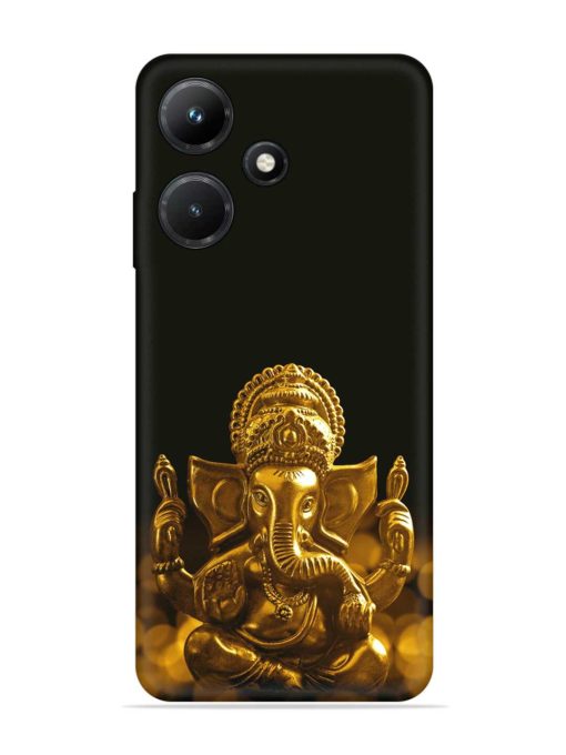 Lord Ganesha Indian Festival Embossed Soft Silicone Case for Infinix Hot 30I Zapvi