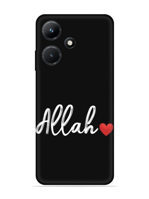 Allah Embossed Soft Silicone Case for Infinix Hot 30I Zapvi