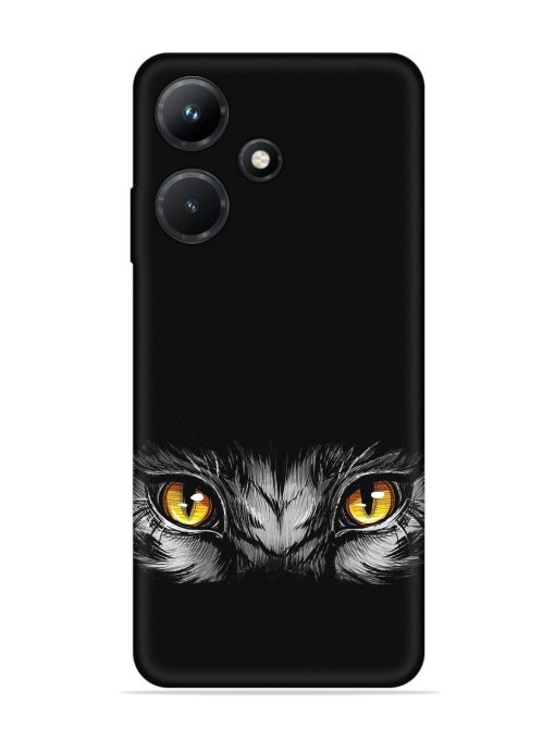 Scary Eye Embossed Soft Silicone Case for Infinix Hot 30I Zapvi